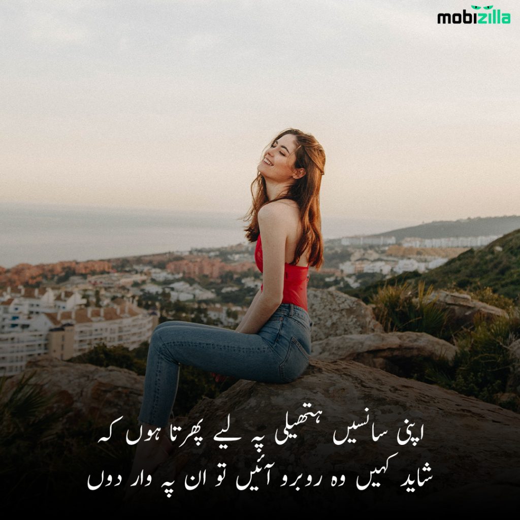 Poetry on beauty in Urdu