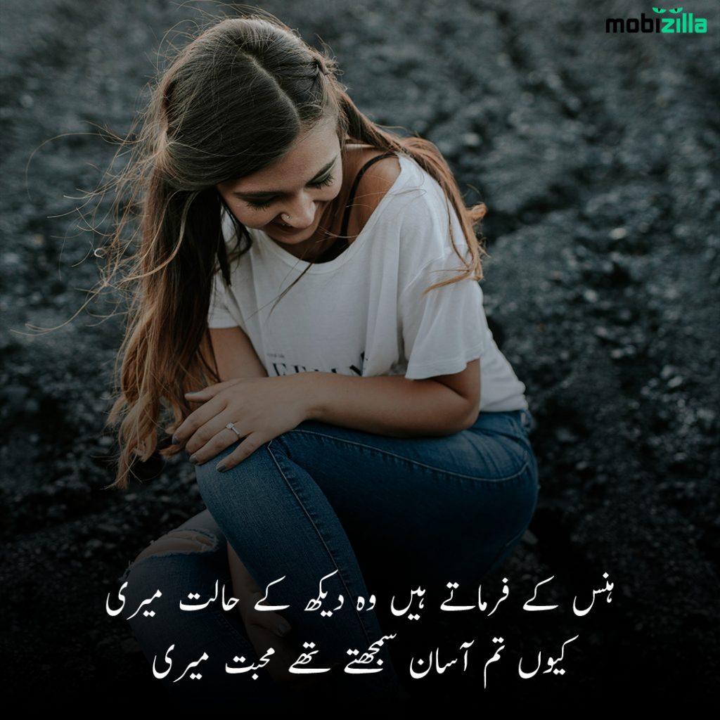 Poetry on beauty in Urdu