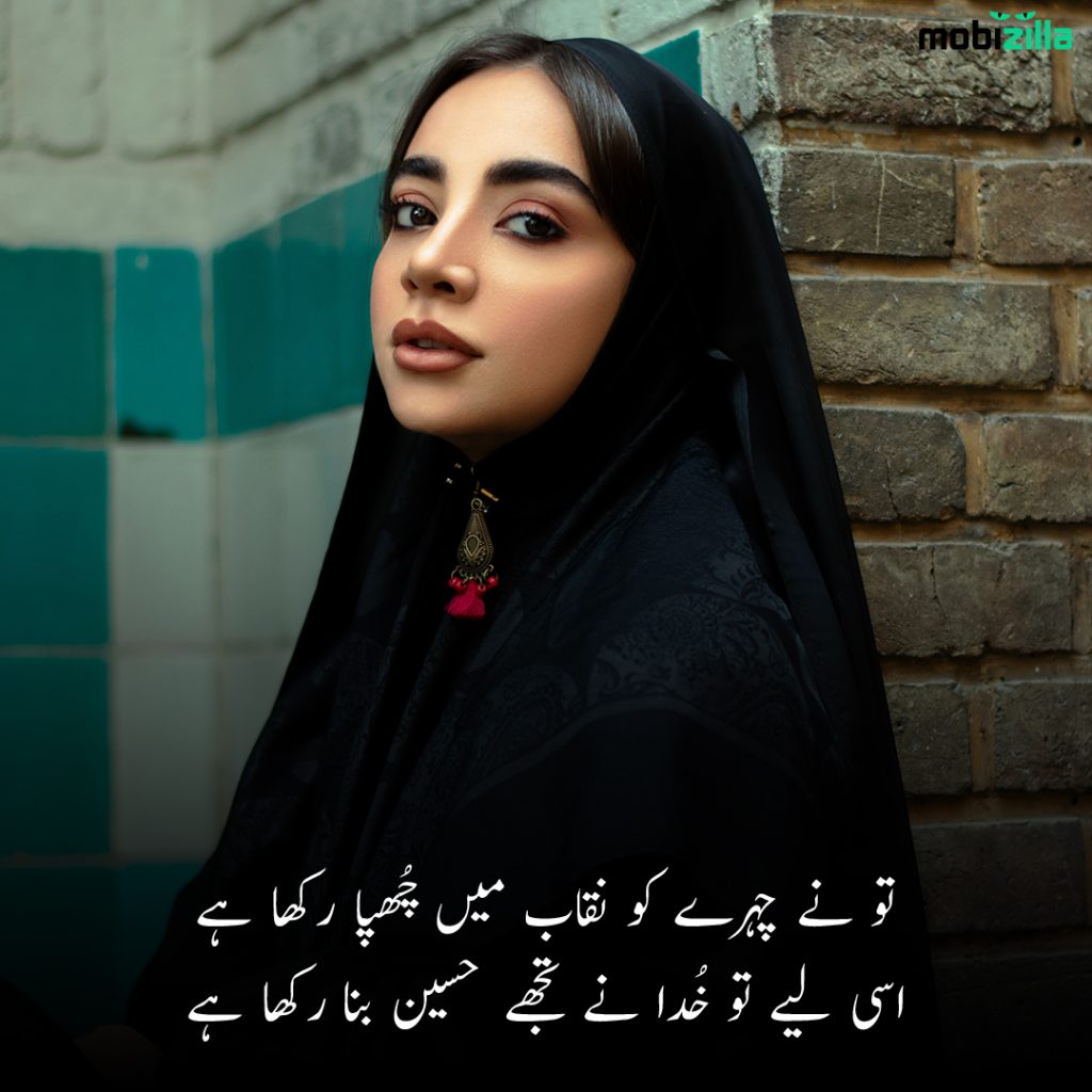 Poetry on beauty in Urdu