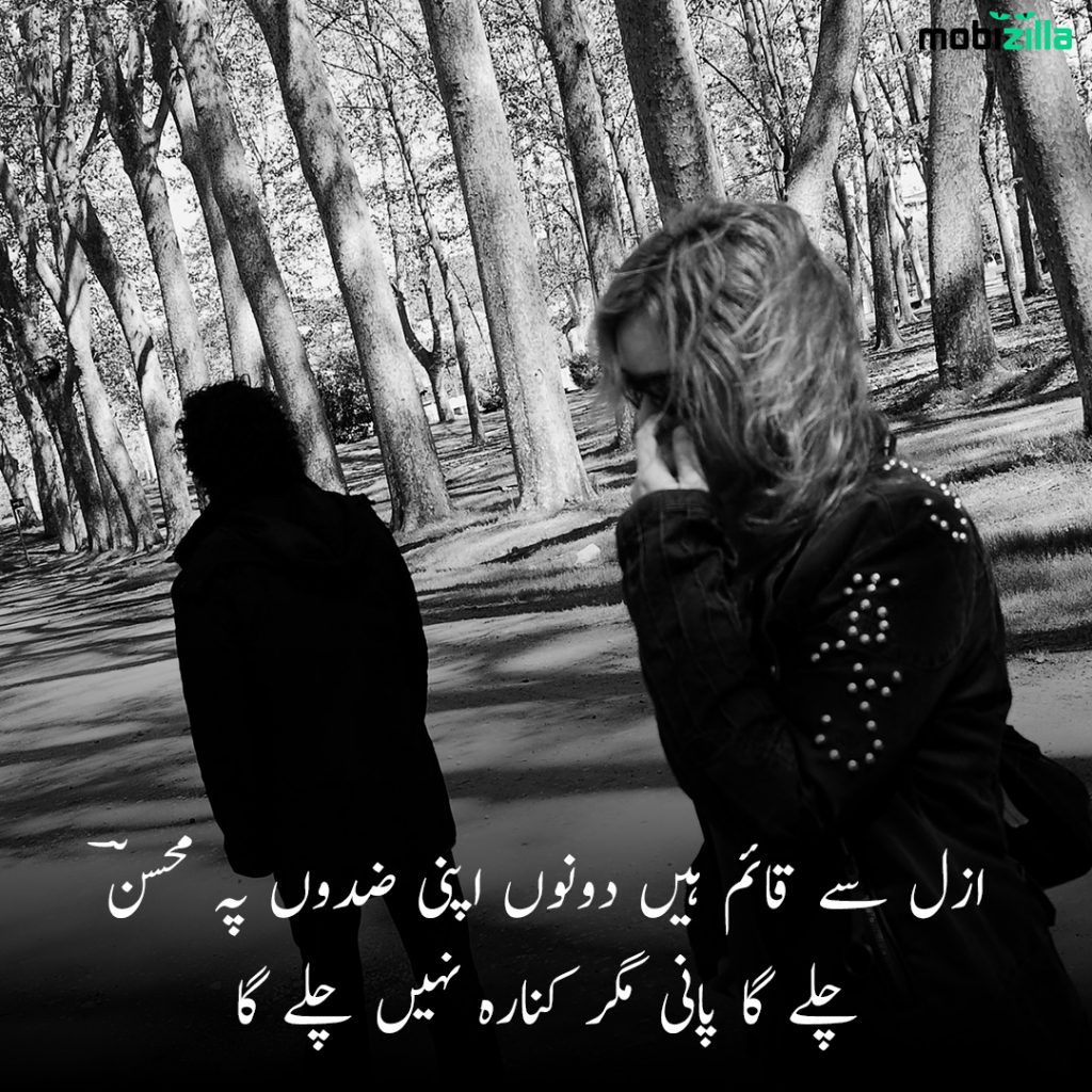 Sad Poetry In Urdu 2 Lines