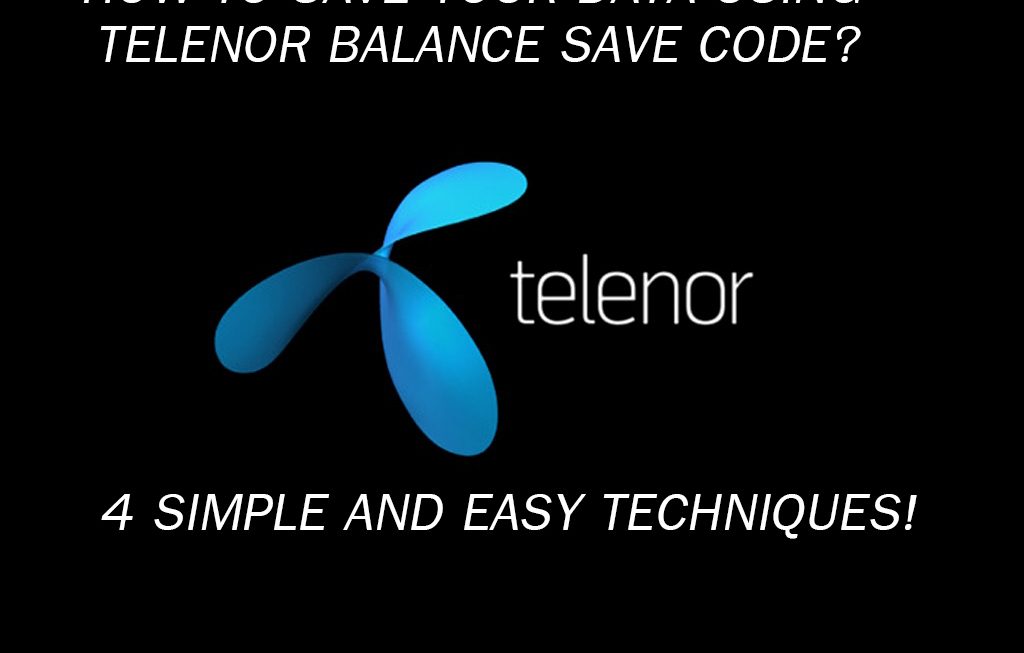 How to use Telenor Balance Save Code to save your data 2023