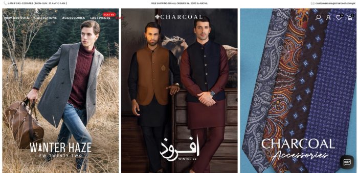 clothing brands for men in pakistan