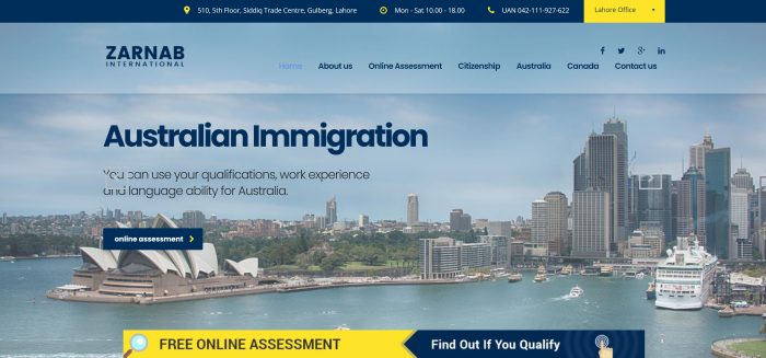 Immigration Consultants in Islamabad