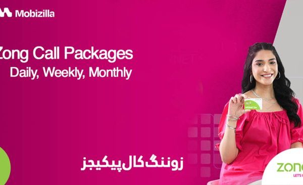 Zong Call Packages Hourly, Daily, Weekly and Monthly