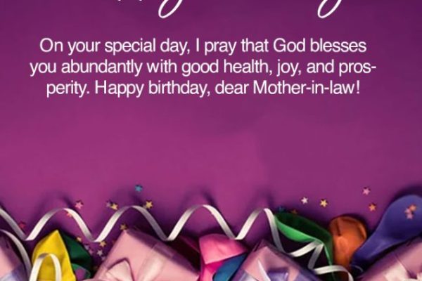 Best Religious Birthday Wishes for Mother in Law