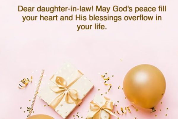 Religious Birthday Wishes for Daughter in Law