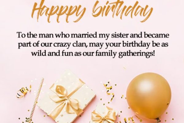 Best Funny Birthday Wishes for Brother in Law with Images