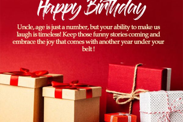 Funny Birthday Wishes for Uncle With Images