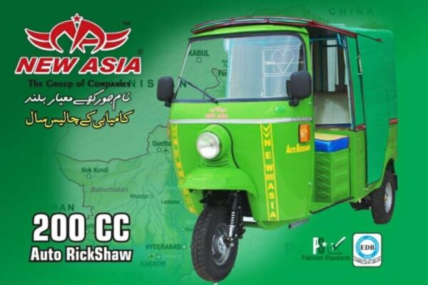 New Asia Auto Rickshaw Models and Prices in Pakistan